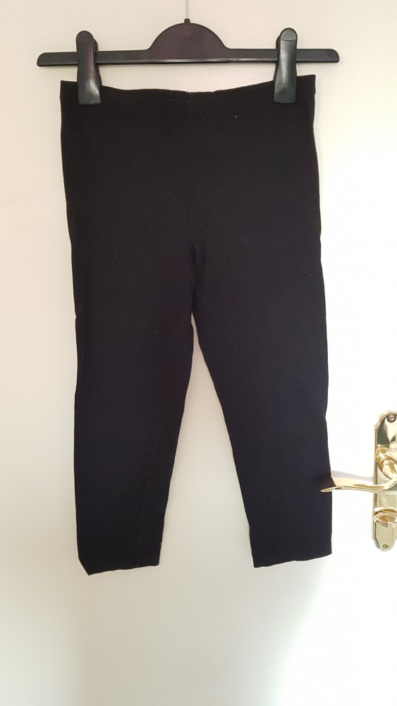 schwarze Basic H&M Leggings Gr. 152