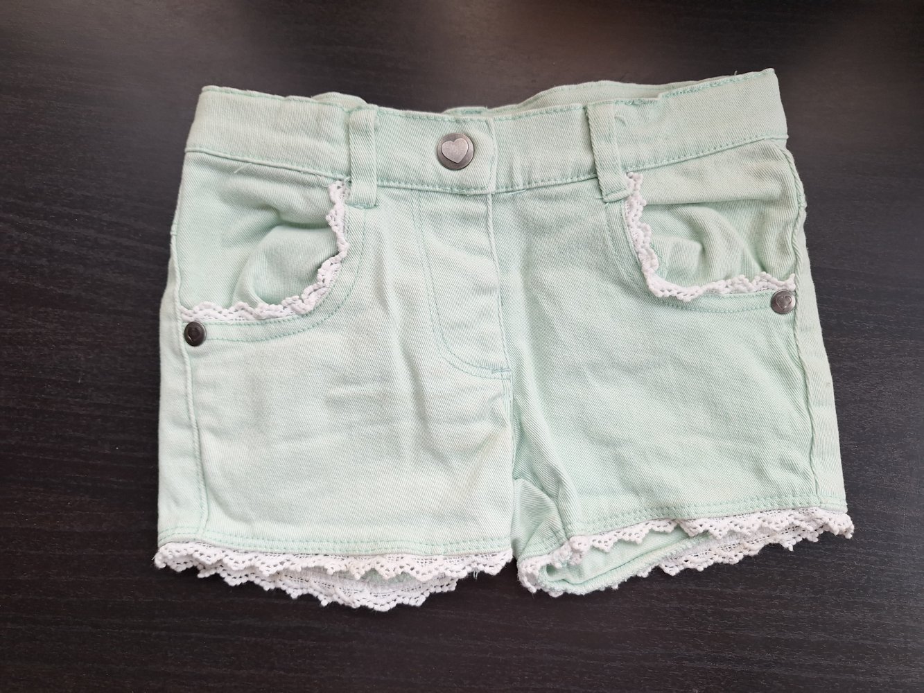 türkise Shorts, Gr. 74