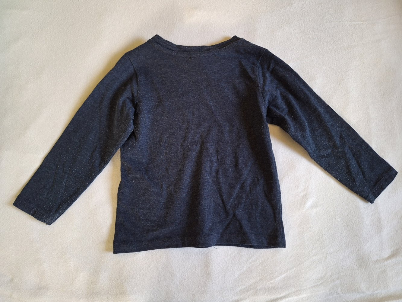 marineblaues Sweatshirt in Gr. 92 / Pullover / Longsleeve