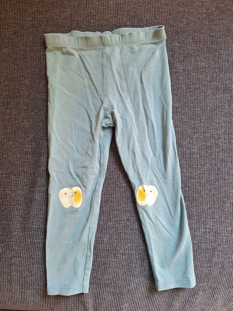 Niedliche Leggings mit Apfel, Gr. 86/92