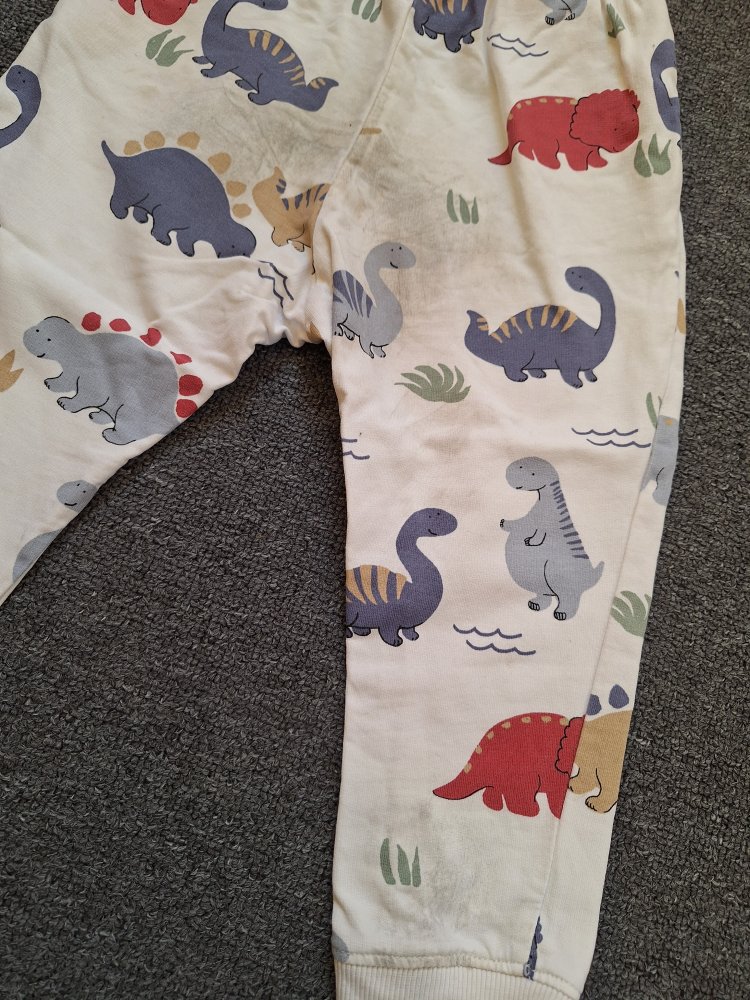 Bequeme Dino-Jogginghose, Gr. 92