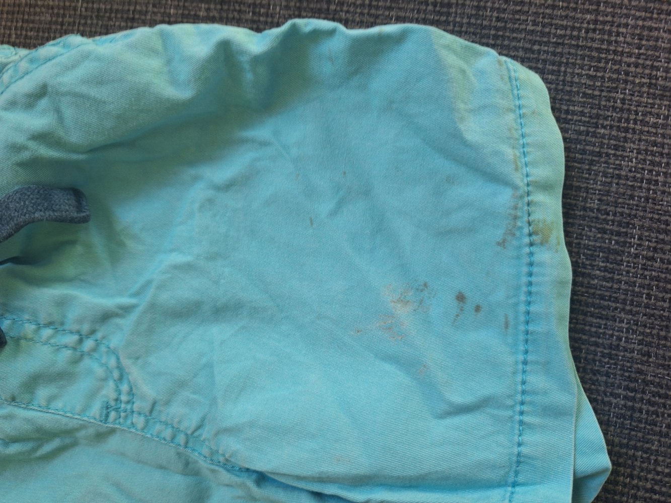 Kurze blaue Sommershorts, Gr. 92