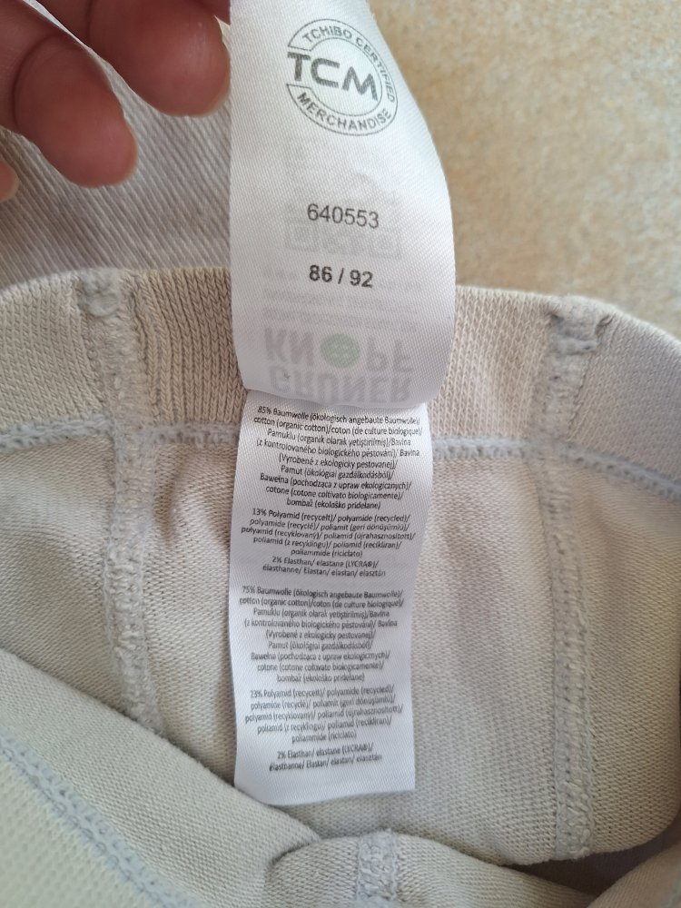 Rosa Monsterstrumpfhose Gr. 86/92