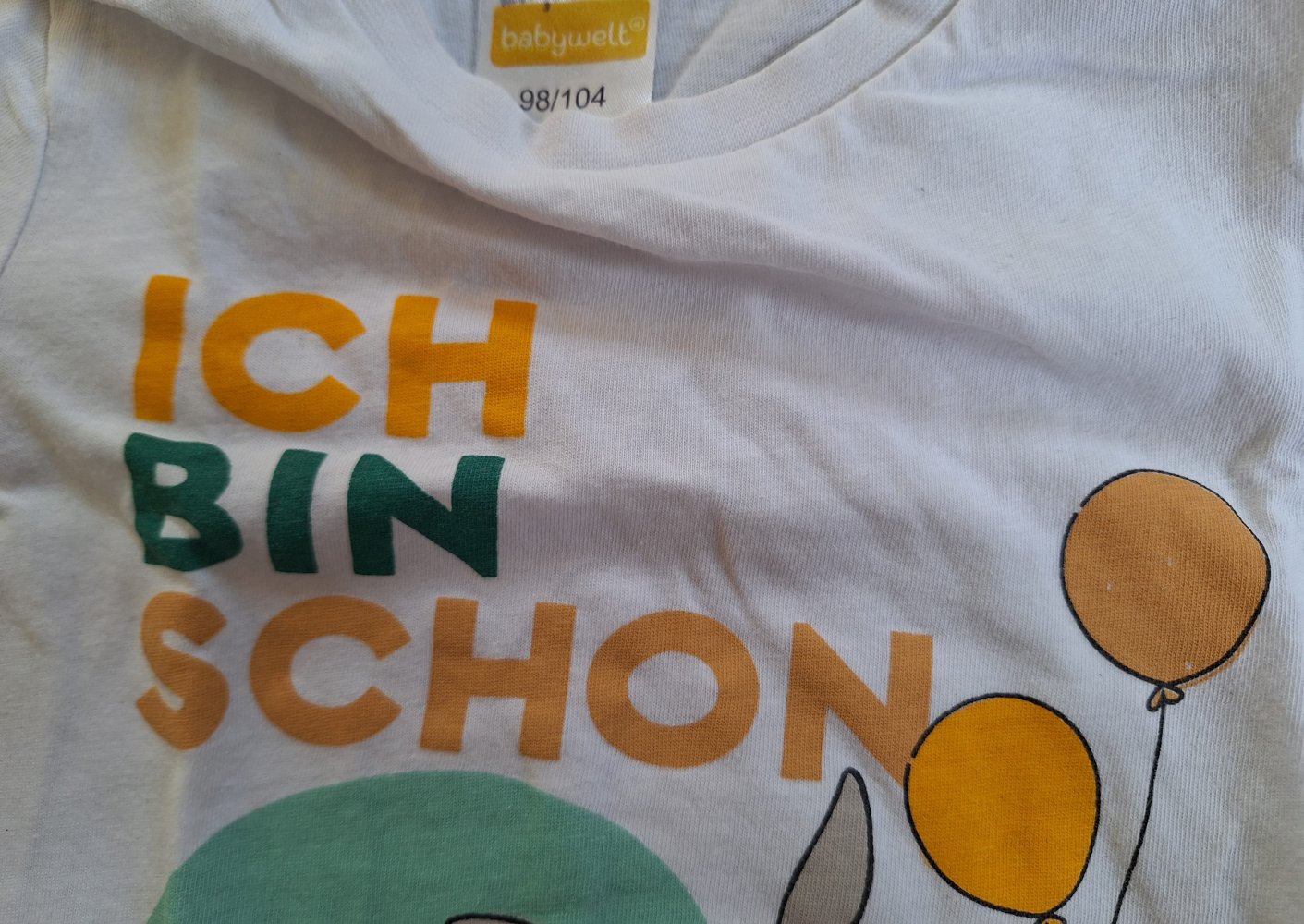 T-Shirt 2. Geburtstag 