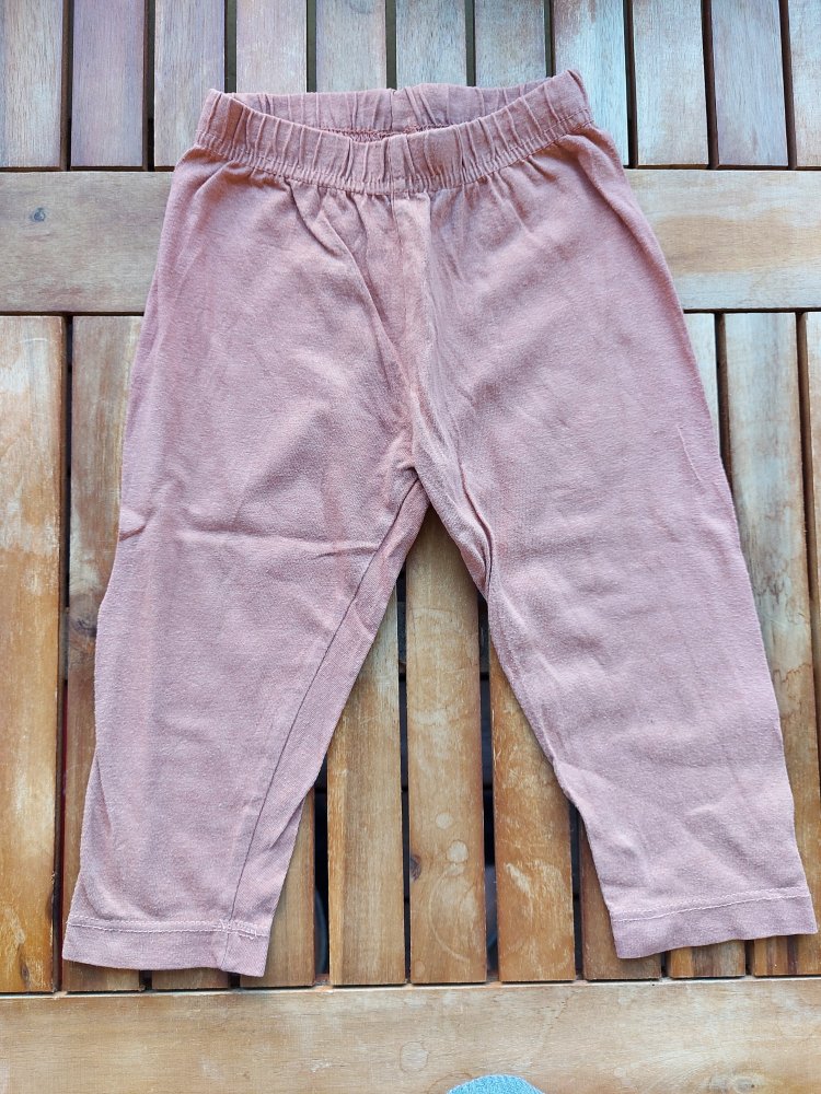 rostbraune Babyhose / Leggings, Gr. 80