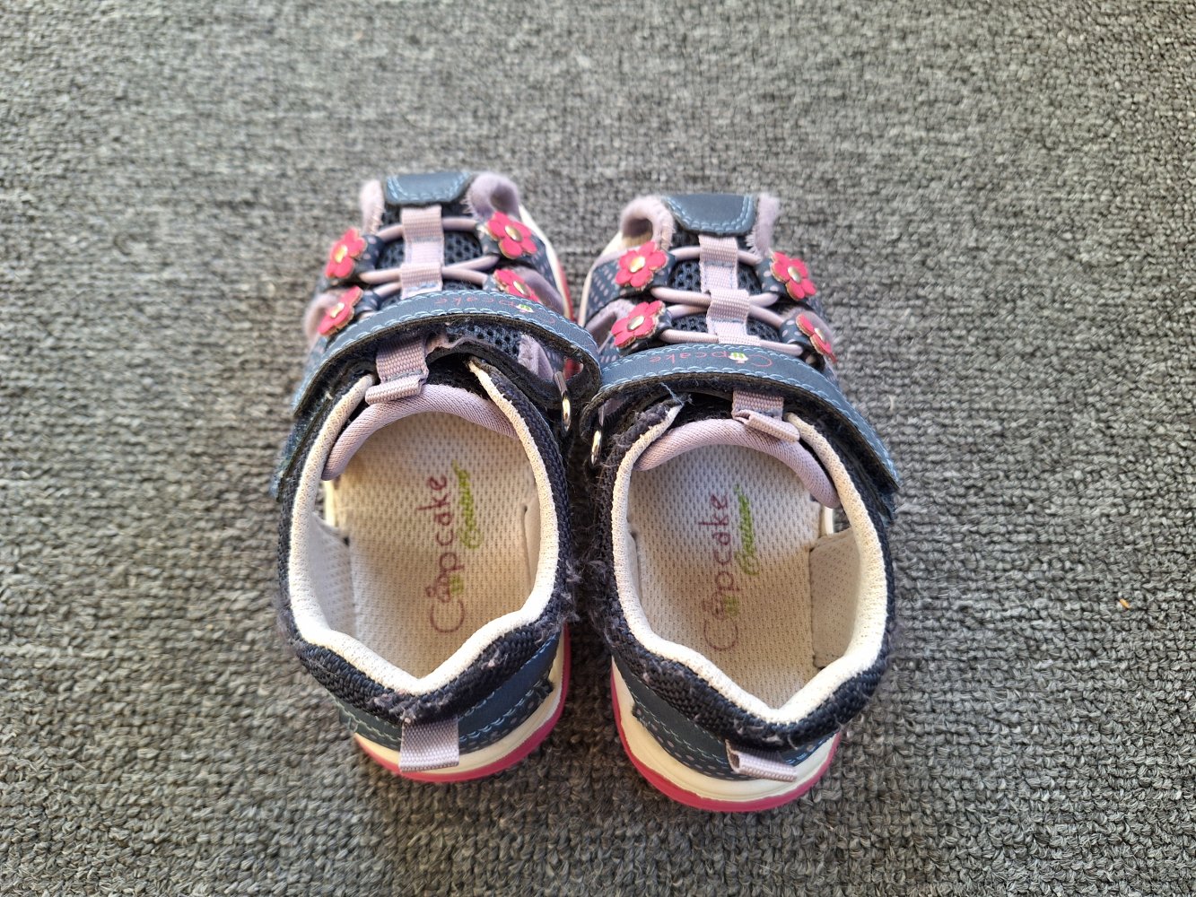 Blümchensandalen Gr. 21