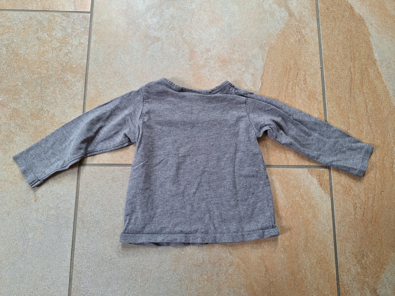 Graues GANT-Sweatshirt / Longsleeve Gr. 74