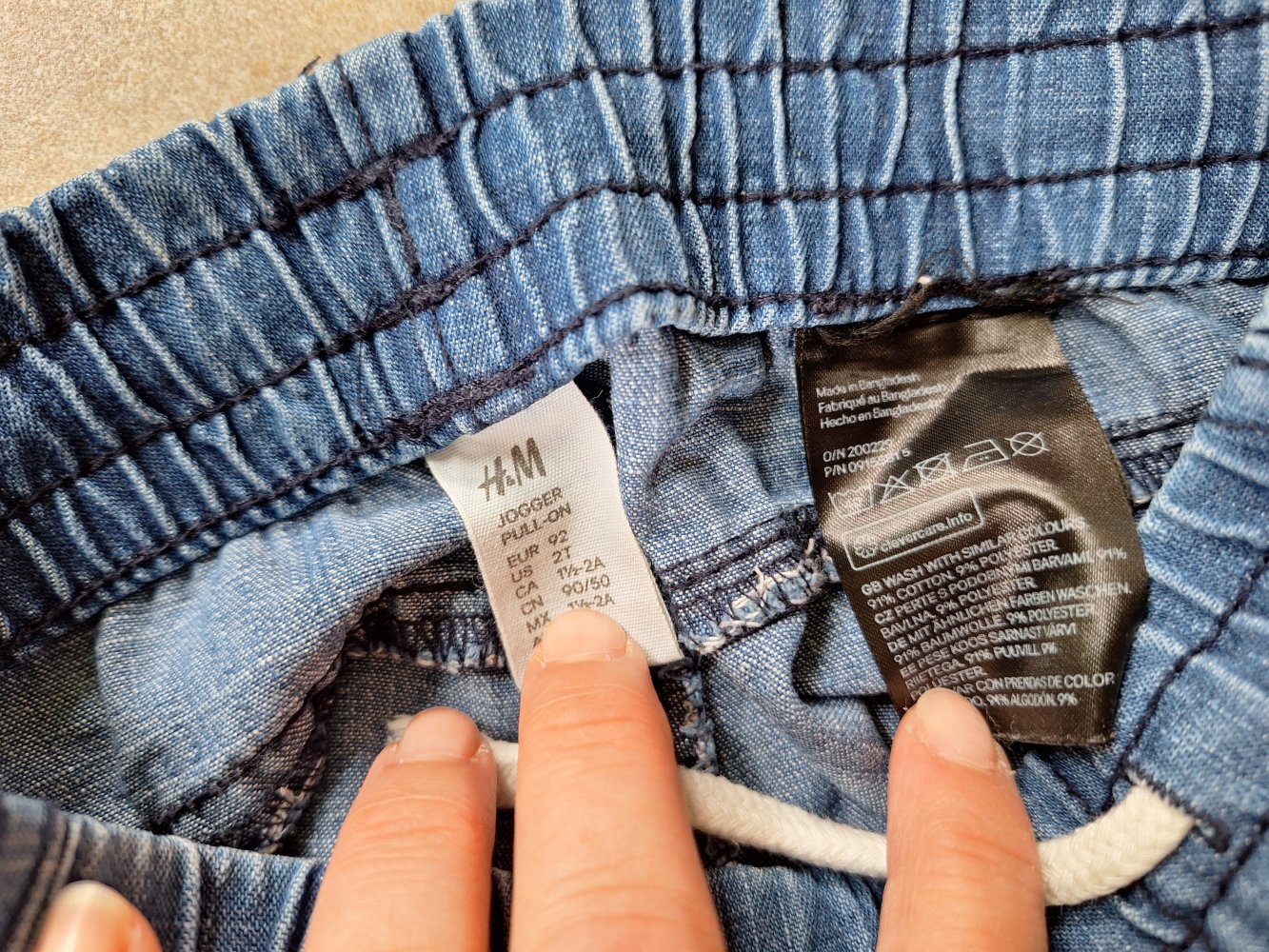 Jeans Jogger Pull-on Gr. 92 Twilljoggers