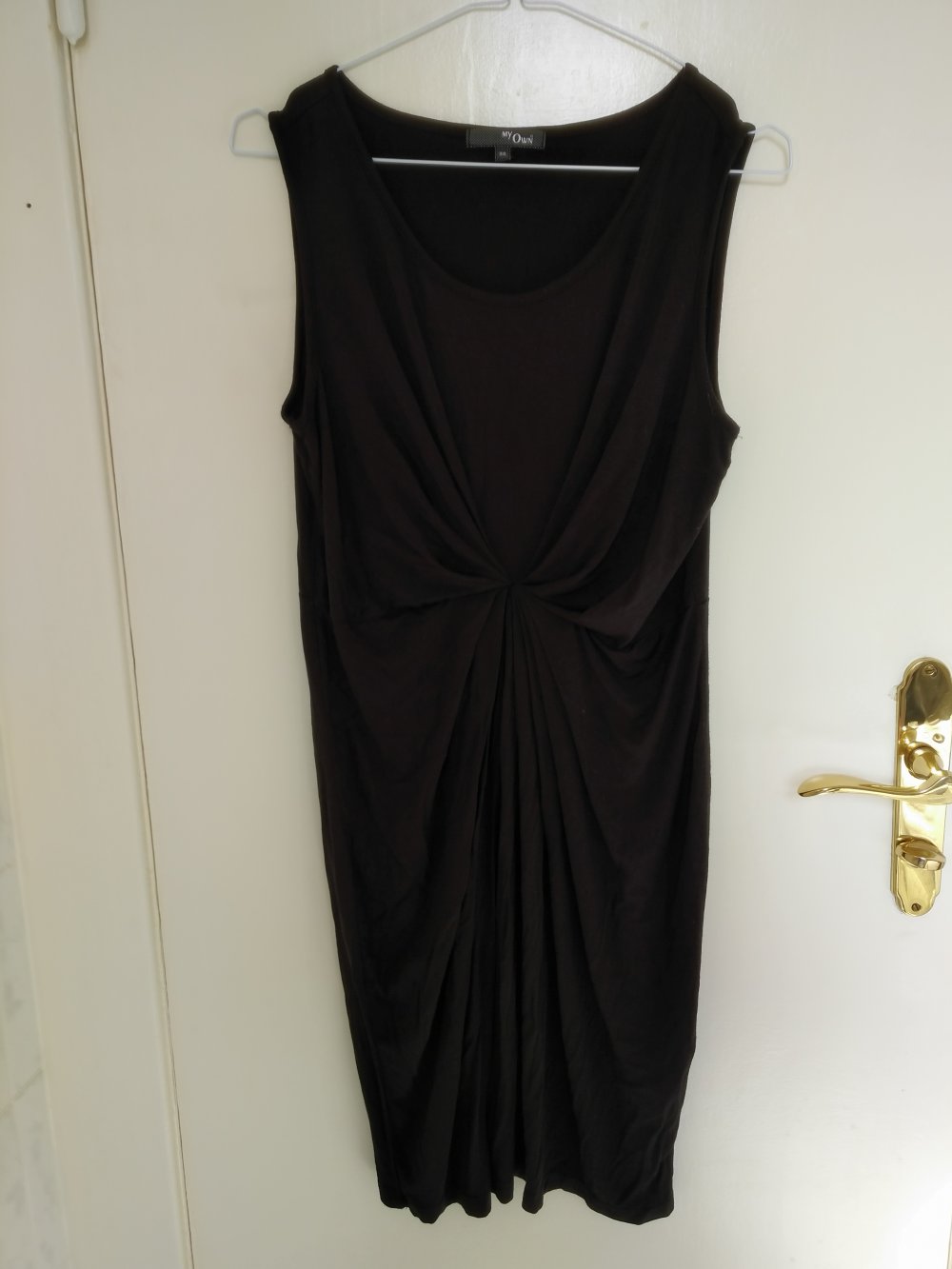 Kleines Schwarzes mit Raffung Gr. 38