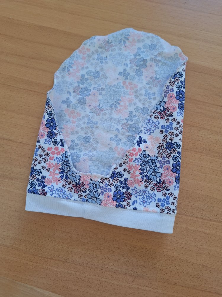 Sonnenhut Dreieckstuch Sonnentuch Kopftuch mit Blumen