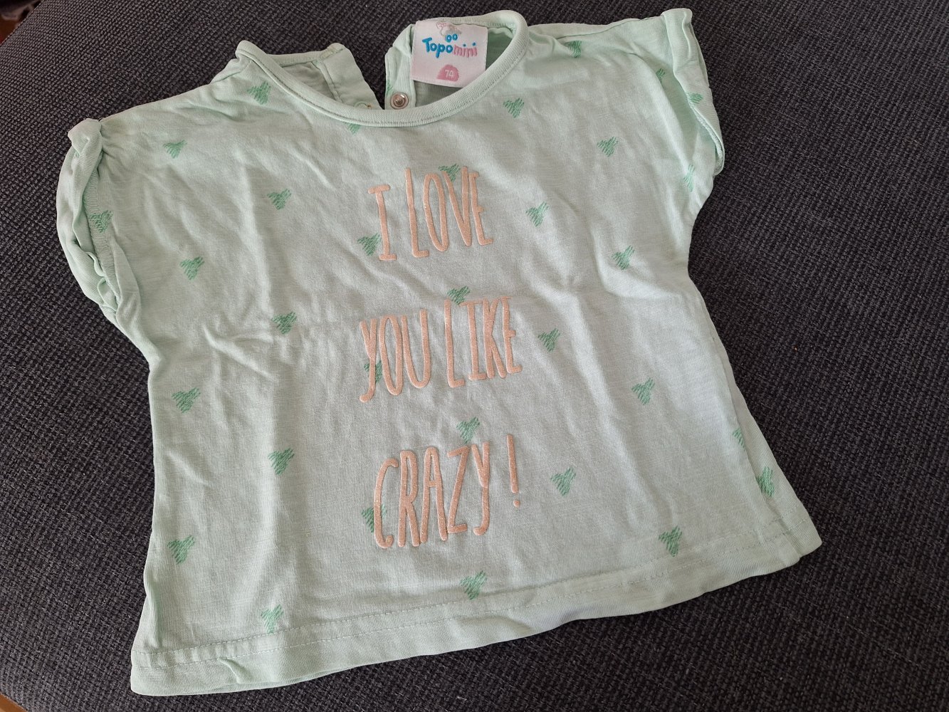 türkises T-Shirt 