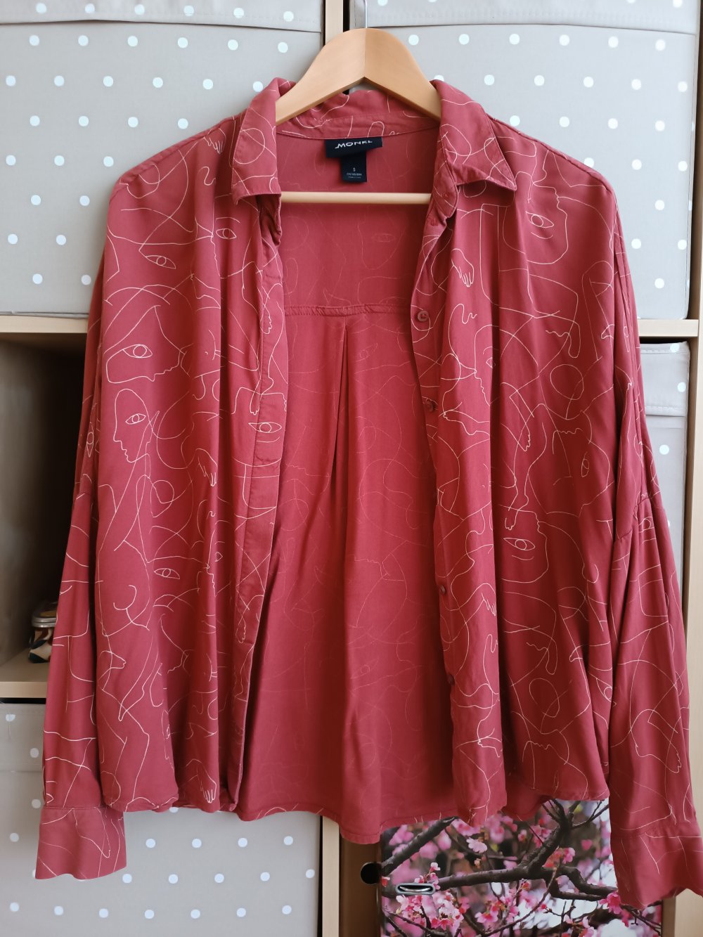 Bluse Monki Gr. S