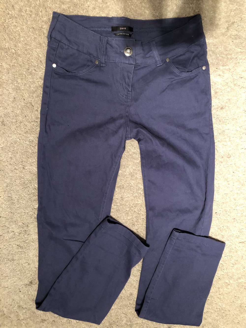 Zero Hose chino blau 