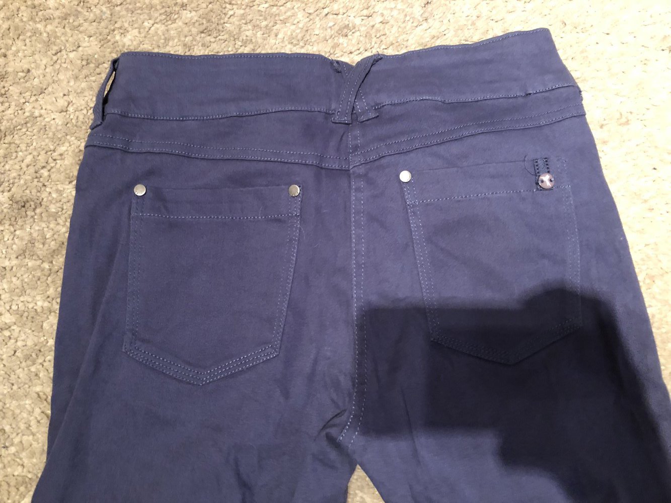 Zero Hose chino blau 