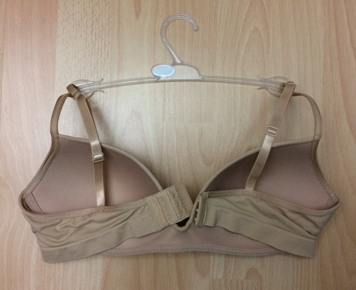 Seamless Soft-BH -beige-, in Größe: S