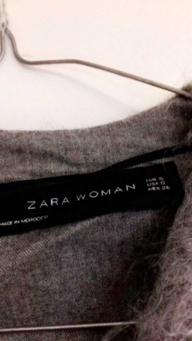 Oversize filz Mantel Zara 