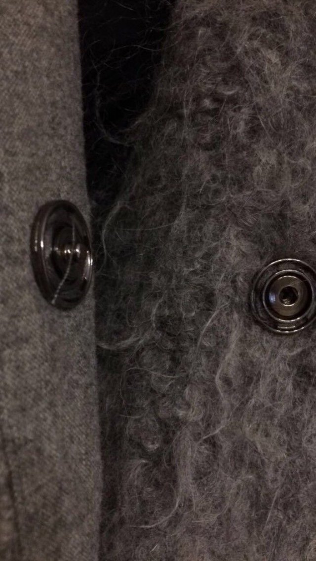 Oversize filz Mantel Zara 