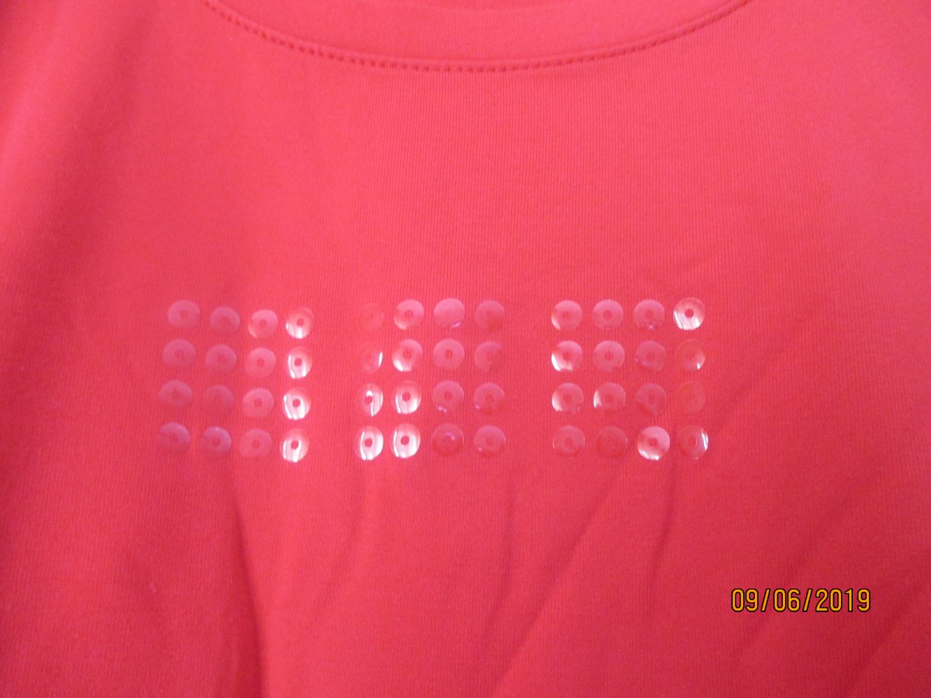 Rotes T-Shirt, Gr. XS/S