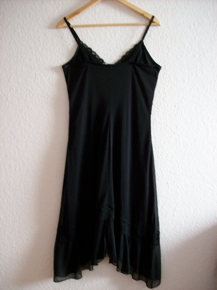 Kleid Trägerkleid mit Spitze