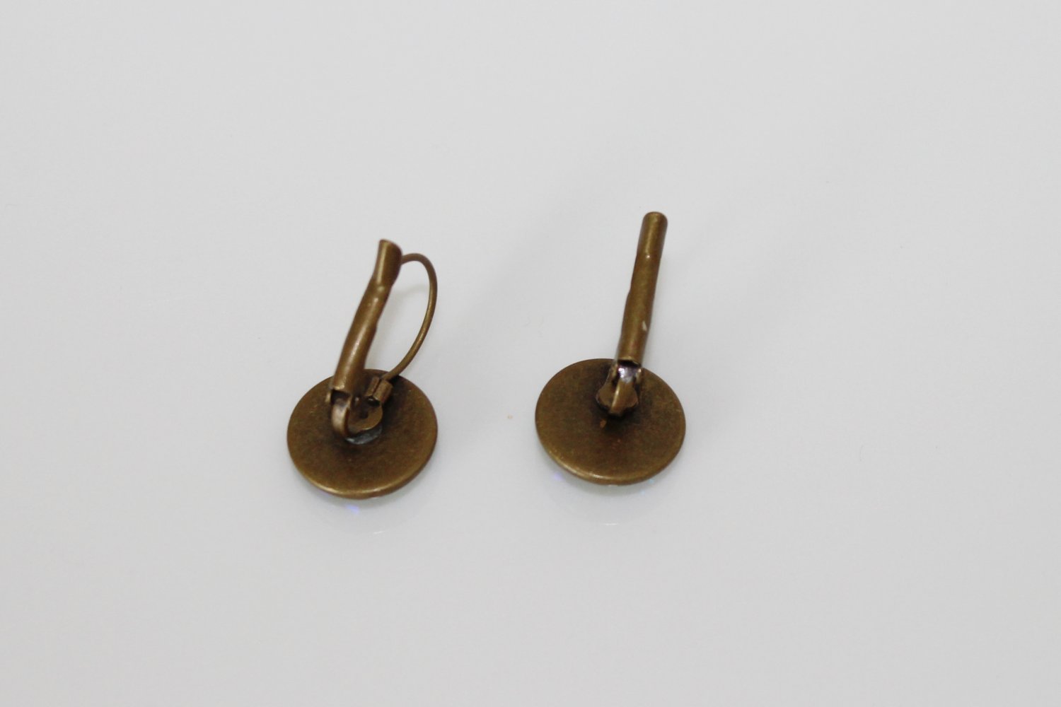 Ohrringe Ohrhänger Bronze Glitzer