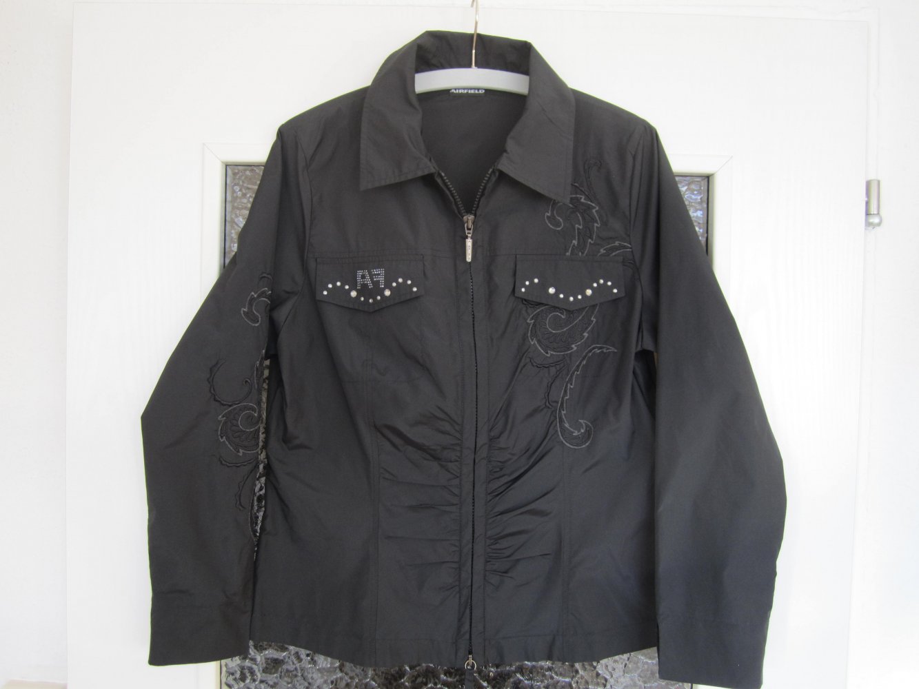Airfield Bluse schwarz Gr. 42 wie 40 sportlich