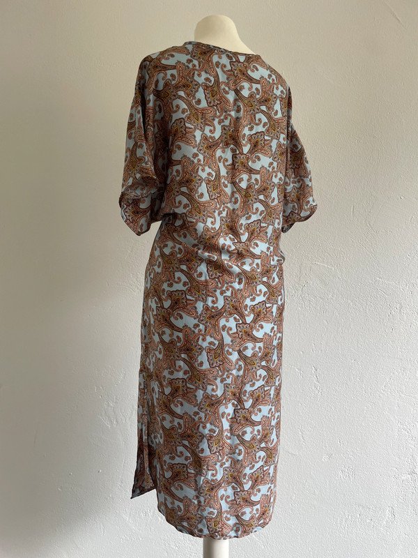 Mango Kleid Paisley Muster
