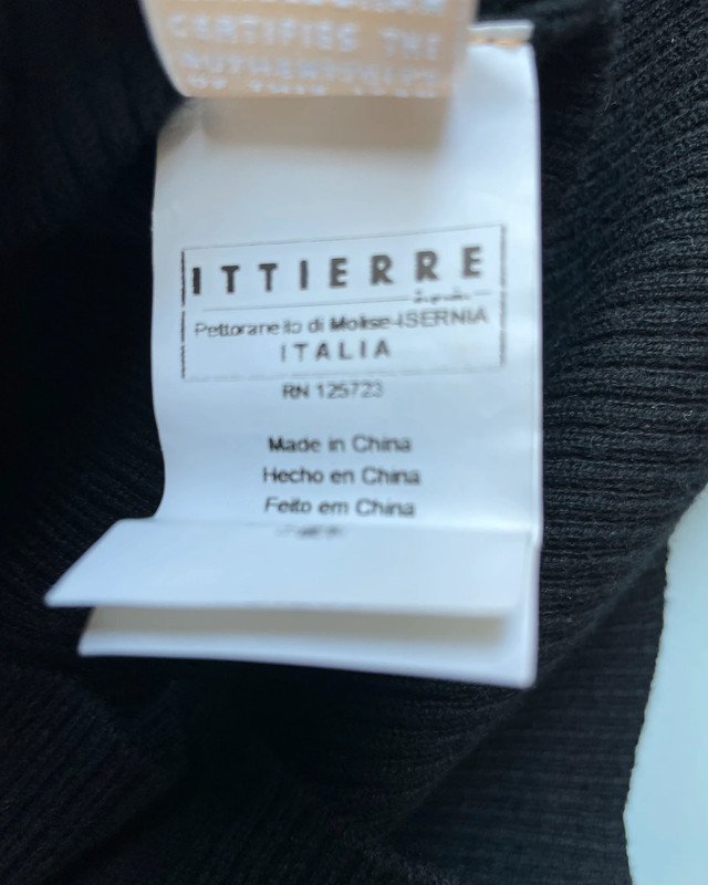 John Galliano Pullover mit Wollanteil Schleife V-Neck Ballonärmel