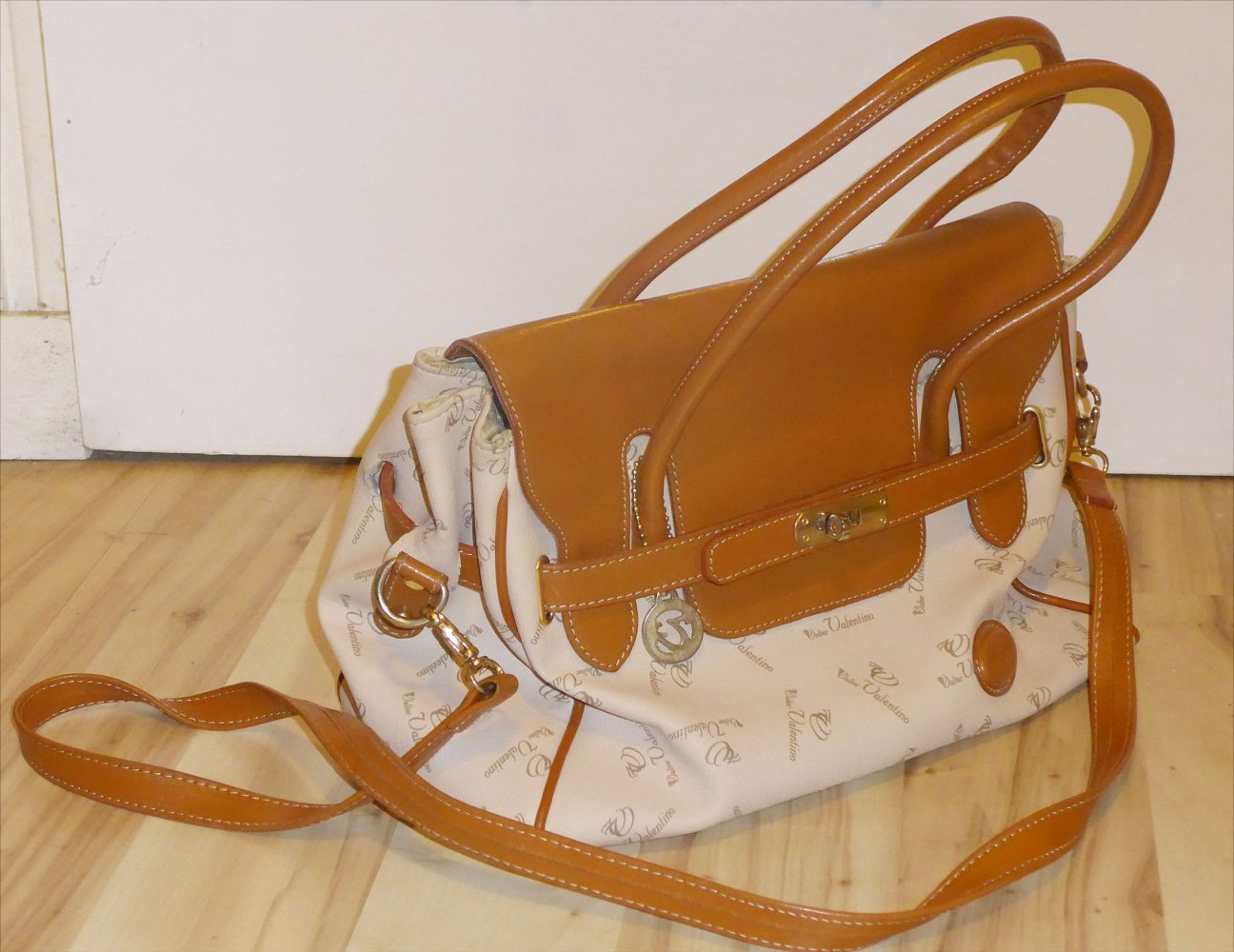 Handtasche beige-braun