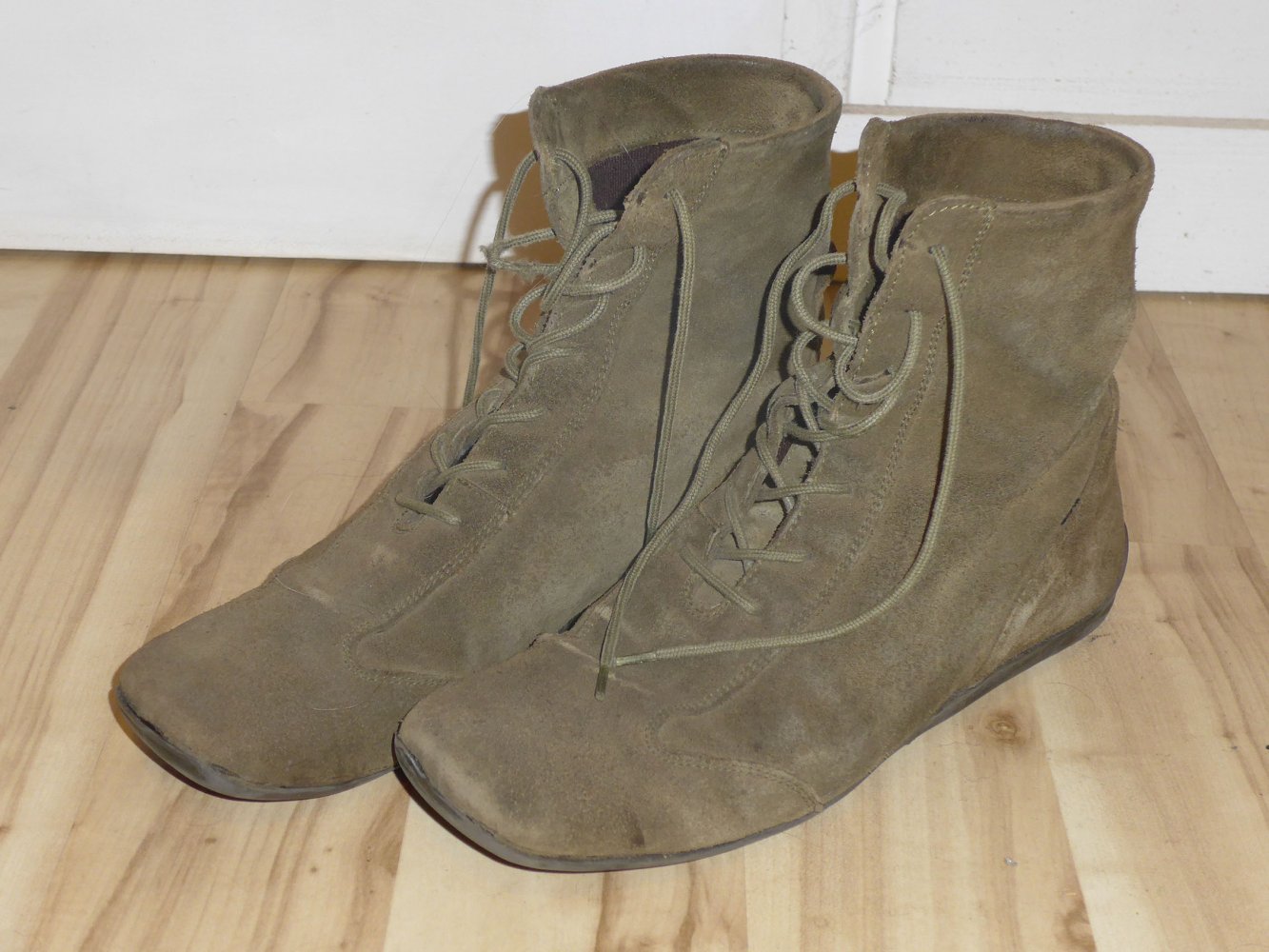 Stiefeletten Olivgrün