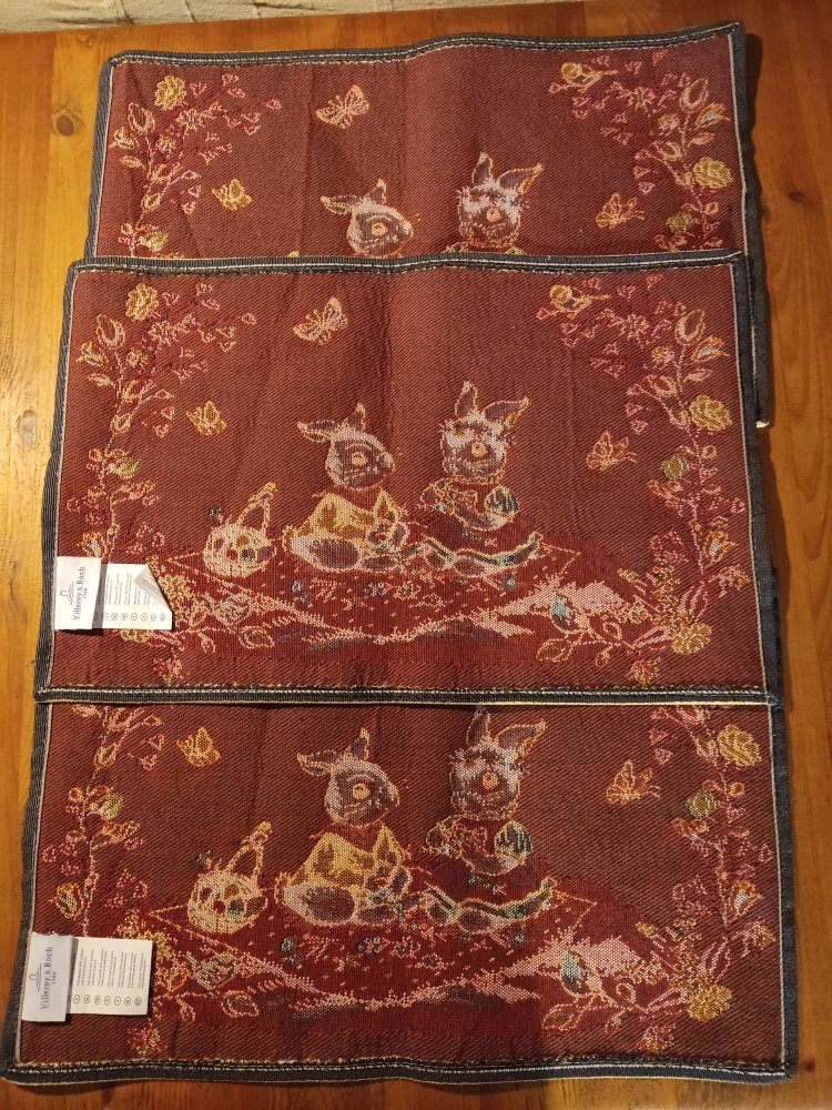 Villeroy & Boch Spring Fantasy Gobelin Platzsets NEU 