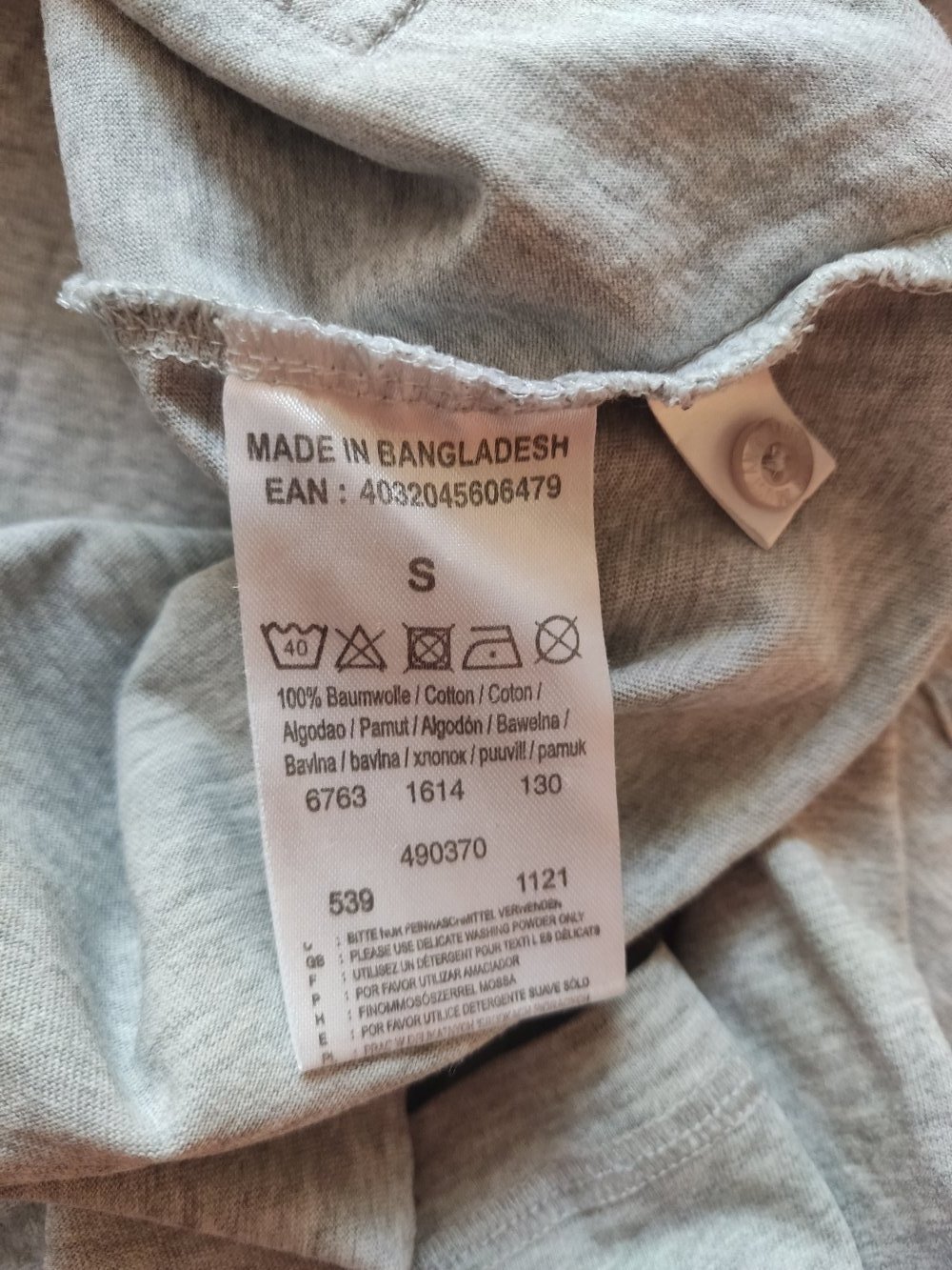 Mustang Shirt Gr.S grau