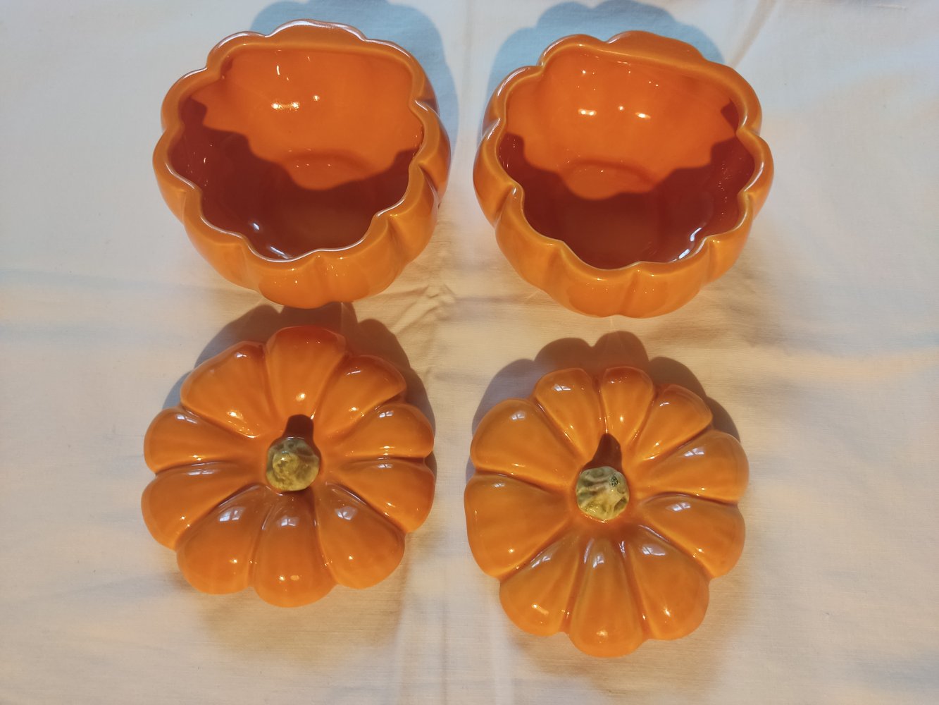 Villeroy & Boch Kürbis Dosen Porzellan 