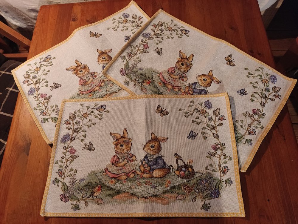 Villeroy & Boch Spring Fantasy Gobelin Platzsets NEU 