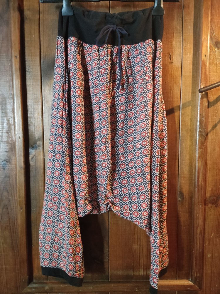 Haremshose weite Hose Gr.XS/S bunt