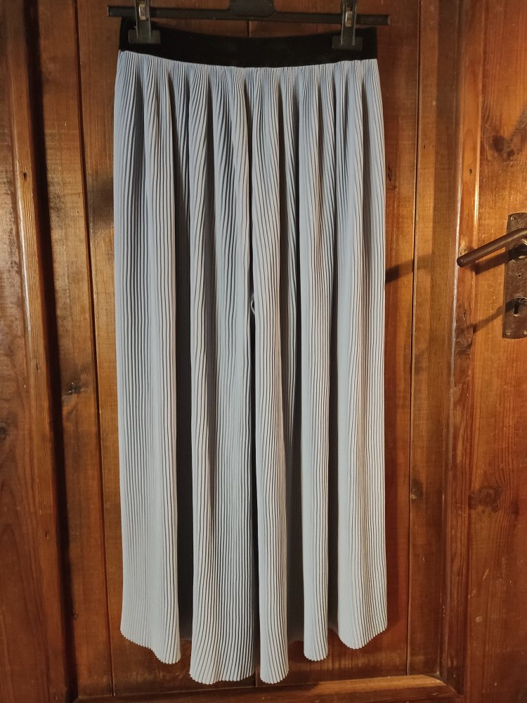 Zara Culotte Marlene Hosen Gr.S Senfgelb & Türkis