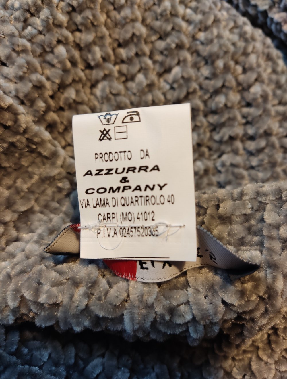Strickpullover Made in Italy Gr.XS Grau
