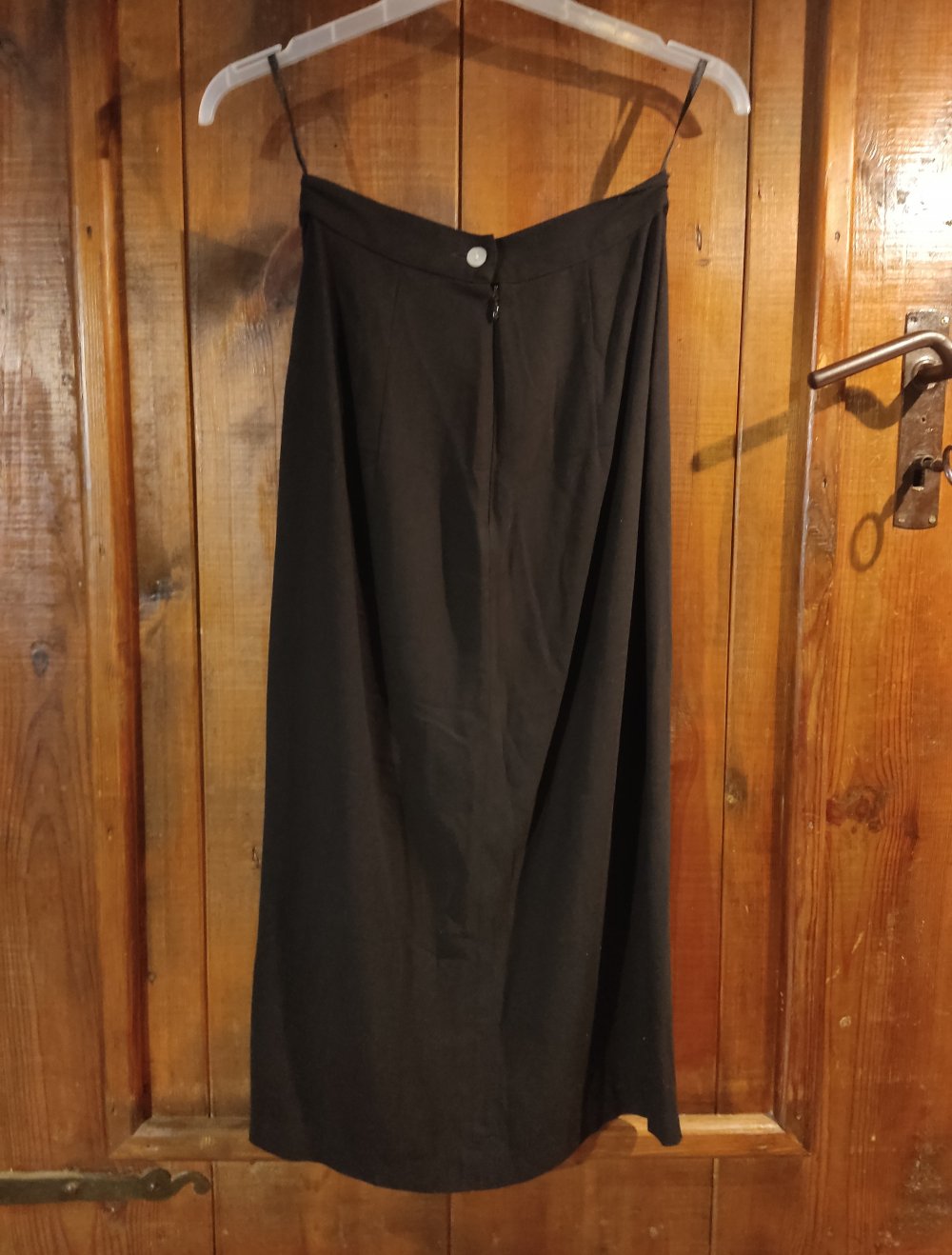 Vintage Zweiteiler Kostüm Gr.34/XS schwarz