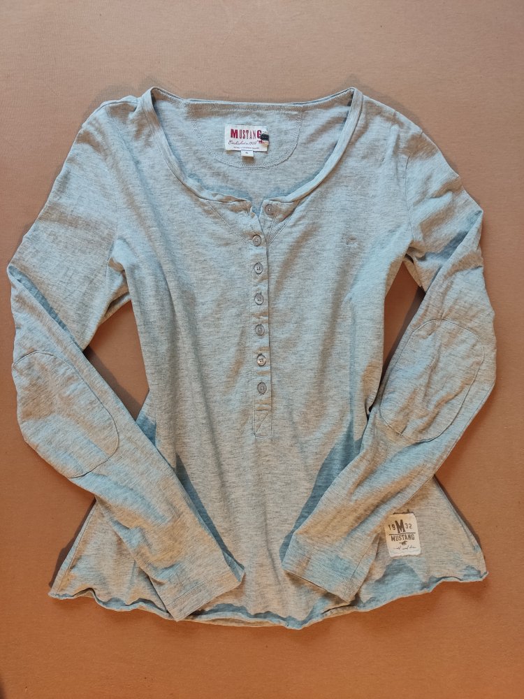 Mustang Shirt Gr.S grau