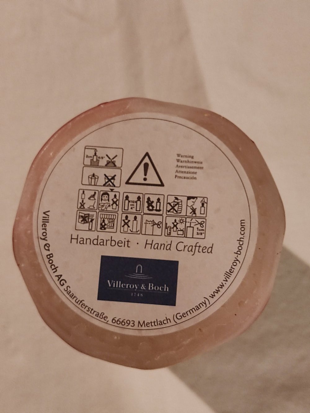 Villeroy & Boch Kerze Weihnachten NEU