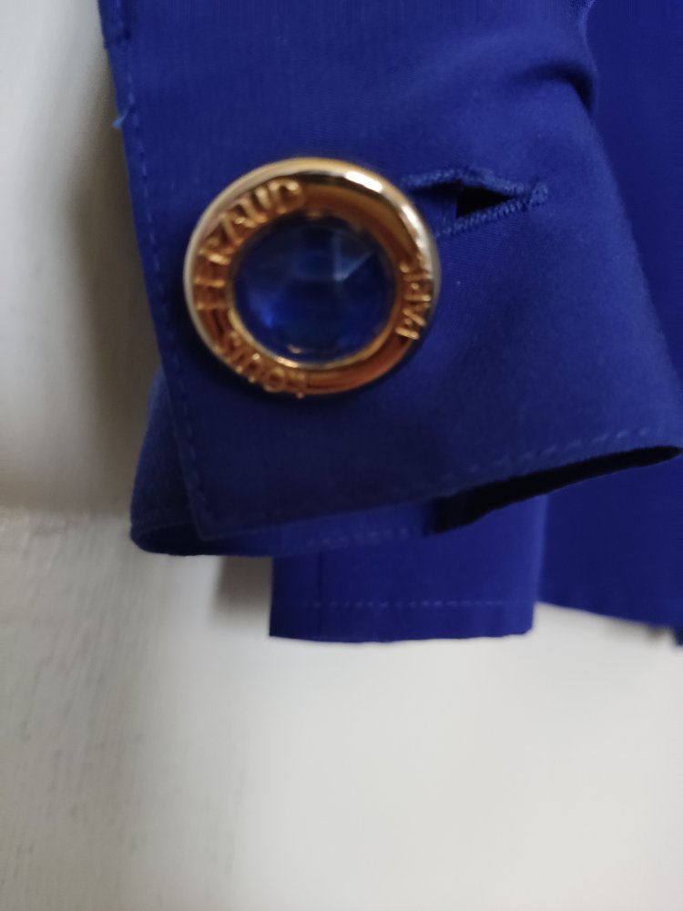 Louis Feraud Bluse Gr.S Blau