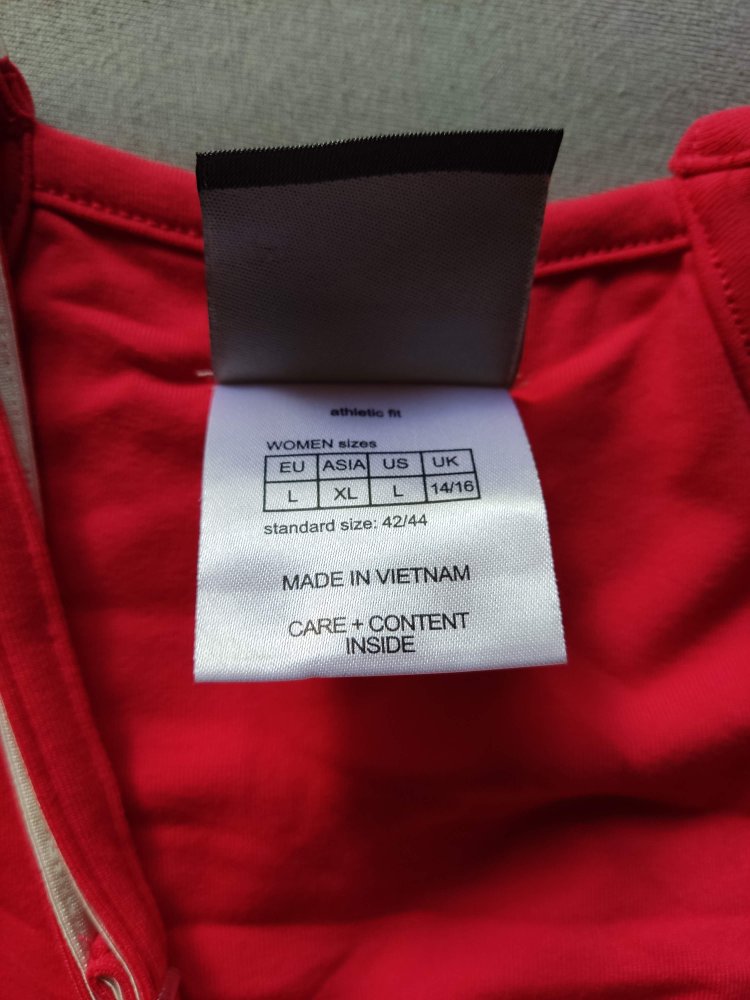 Jack Wolfskin Shirt Gr.M Rot