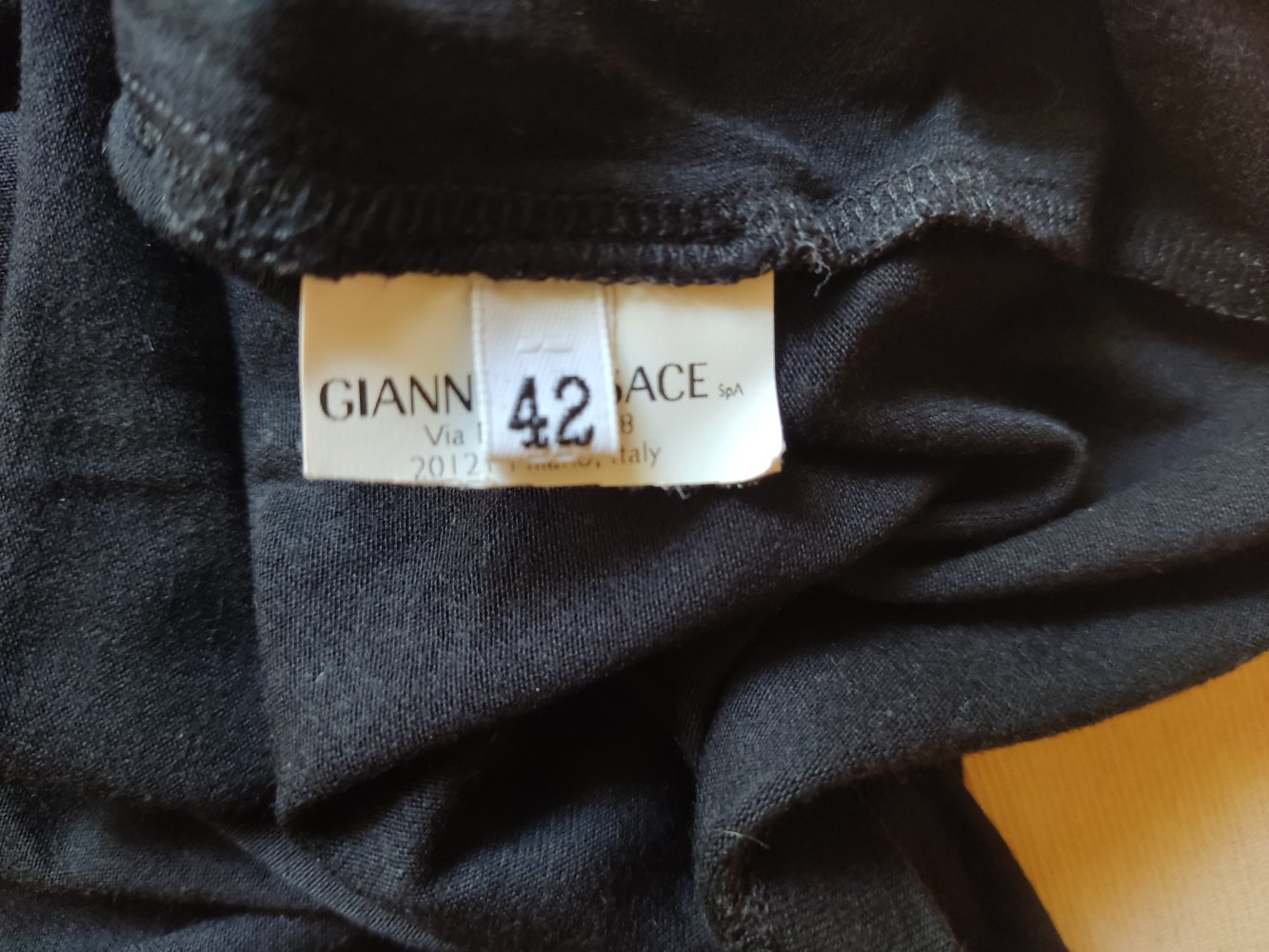 Versace Designer Shirt Gr.36 schwarz