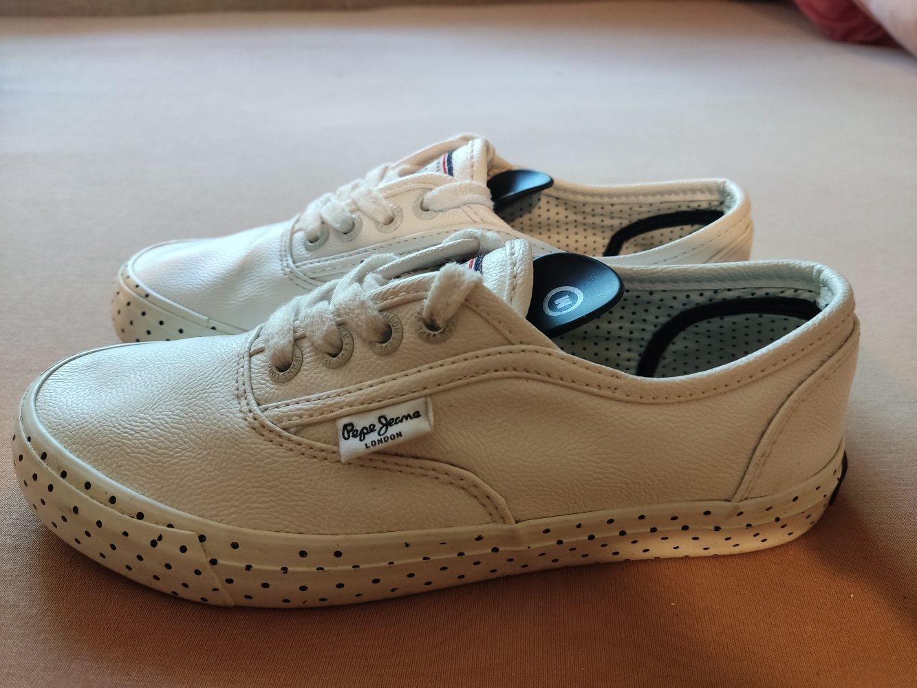 Pepe Jeans London Sneaker Leder Gr.36 weiss