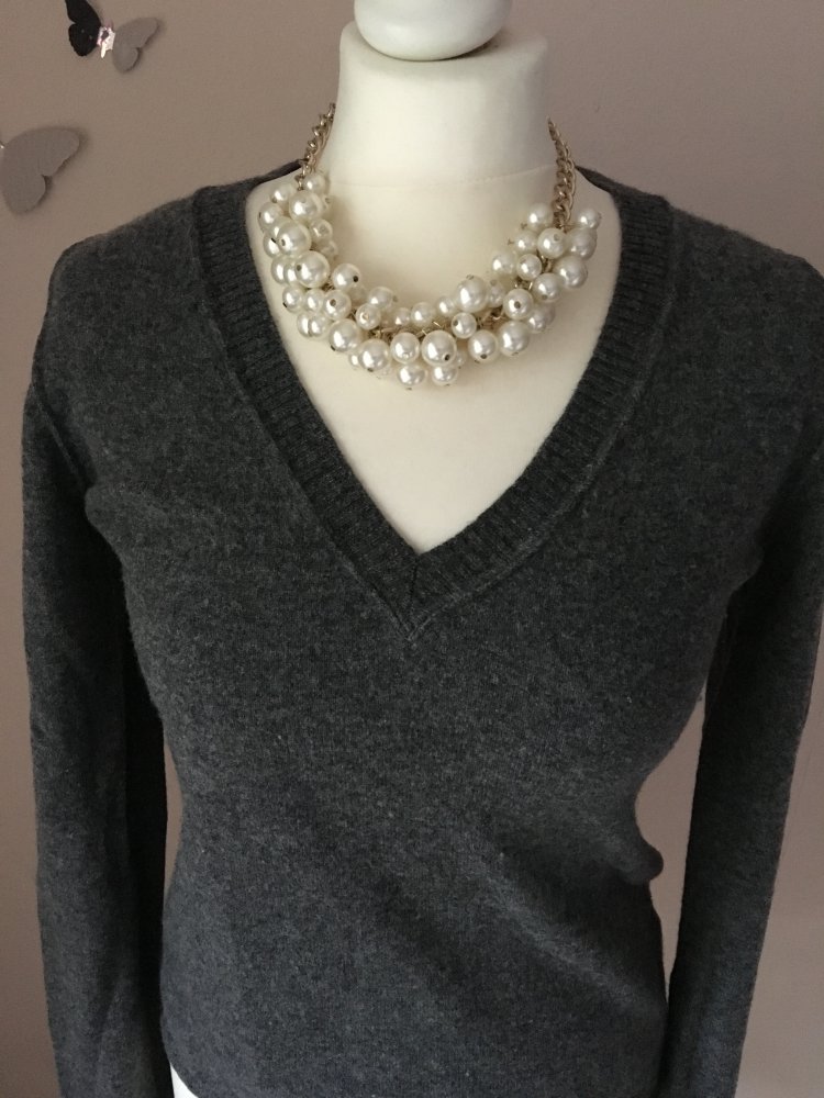Marc O'Polo Pullover Wolle grau S