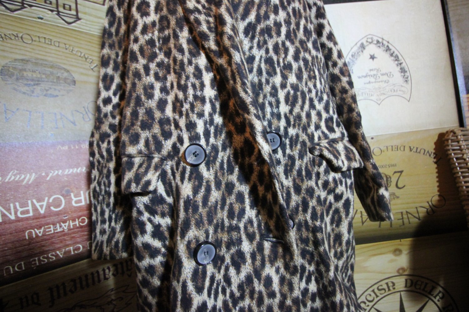 Zara Mantel Jacke Leopard Animal Herbst chic elegant Blogger