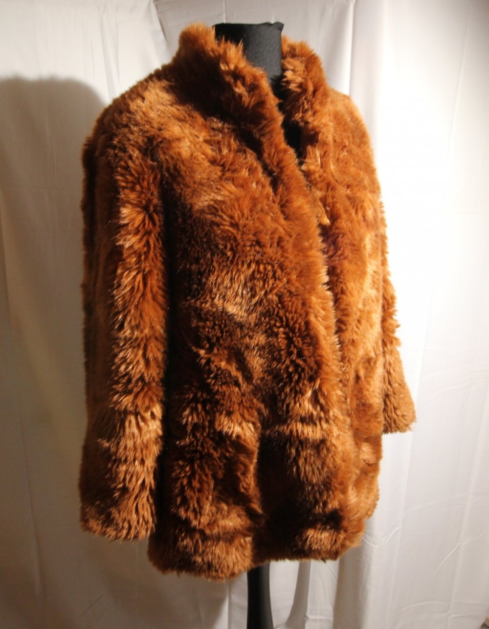 Zara Jacke Longjacke Mantel Teddy Herbst Winter Kunstfell Kunstpelz Fake Fur