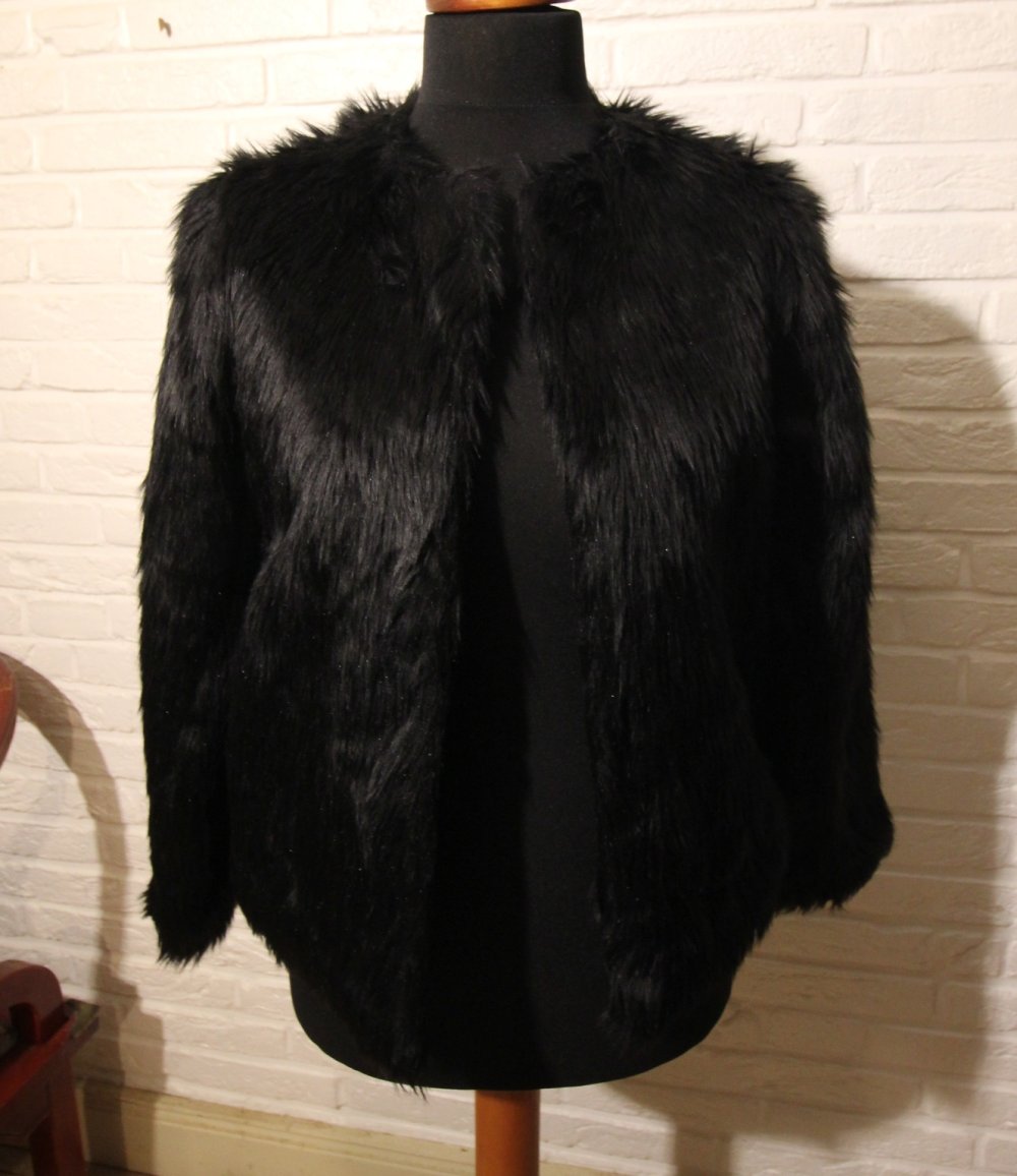 Calliope Kunstfell Jacke Herbst Winter Kunstpelz 