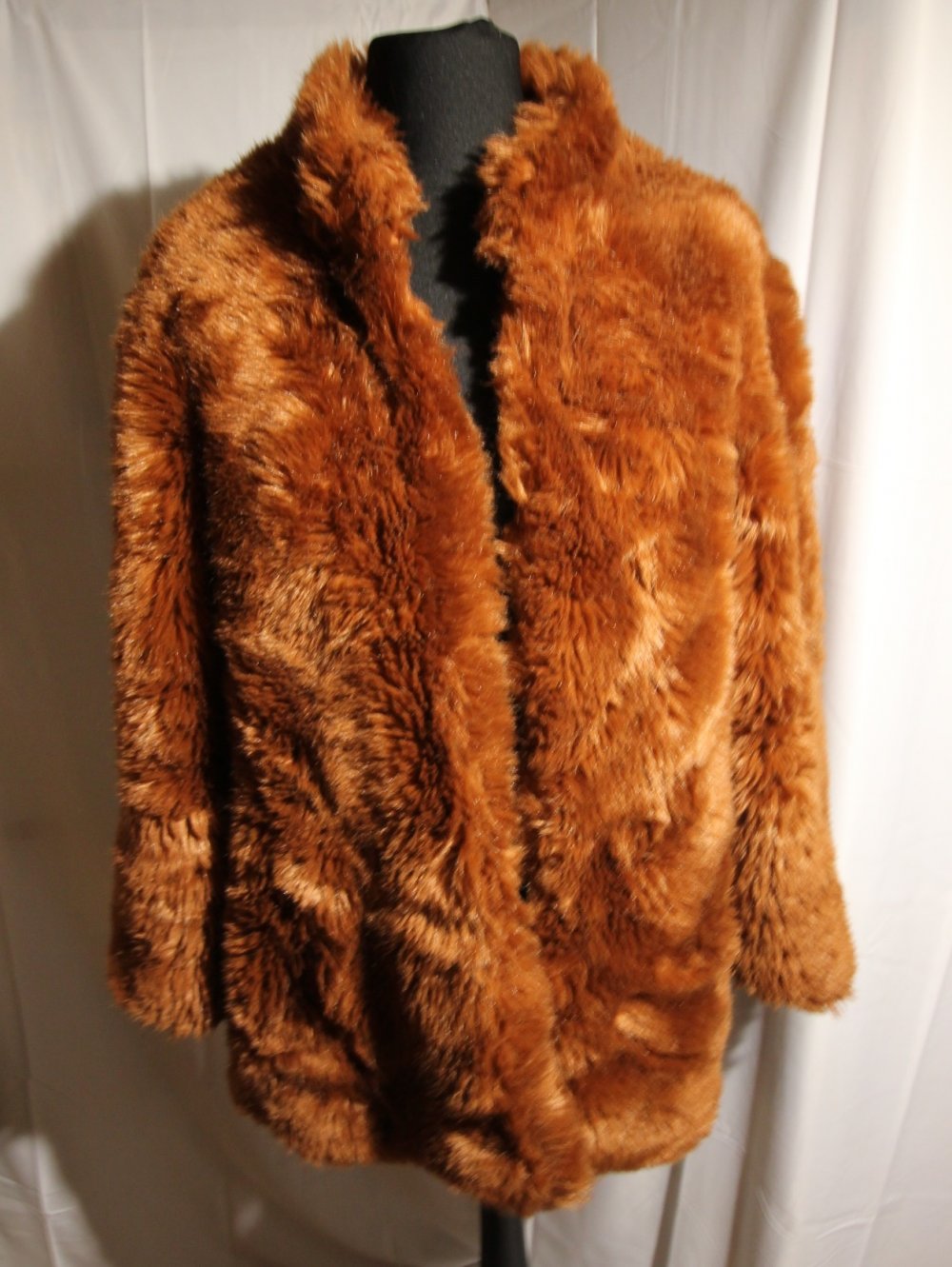 Zara Jacke Longjacke Mantel Teddy Herbst Winter Kunstfell Kunstpelz Fake Fur