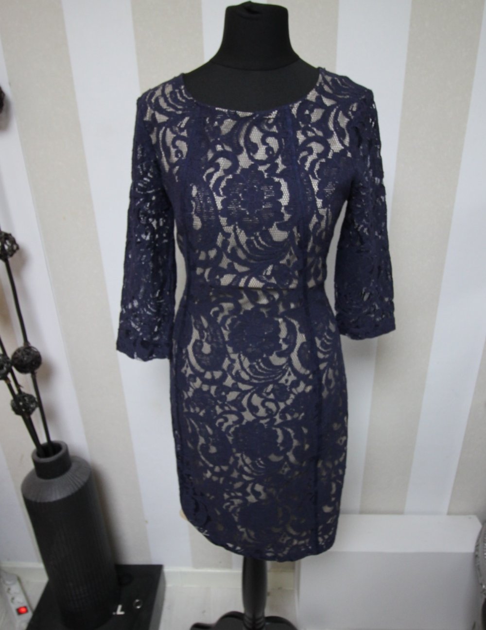 InWear Designer Kleid Abendkleid Party Cocktailkleid Silvester Weihnachten sommer