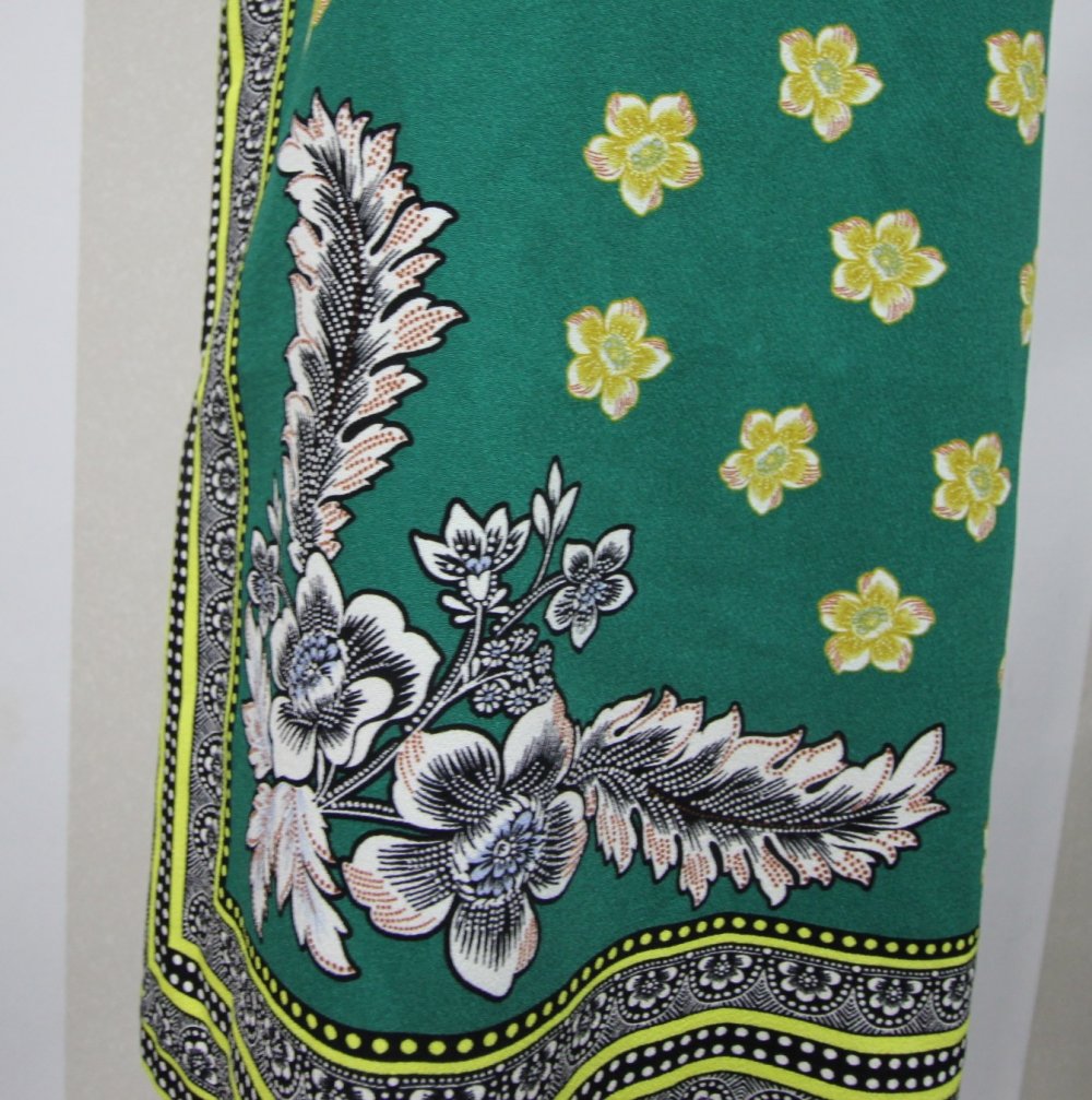 Zara Kleid Tunika Sommerkleid bunt Muster mix Blumen